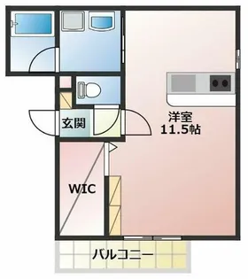 ブーフ ベルク【1階】の間取り