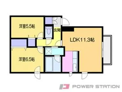 クレアーレⅡ【2階】の間取り