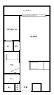 サンシャイン佐野【106号室】の間取り