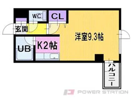 ハイコート文京台ウエスト【8階】の間取り