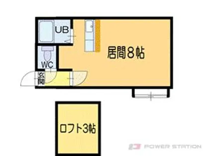 アムス桜E【3階】の間取り