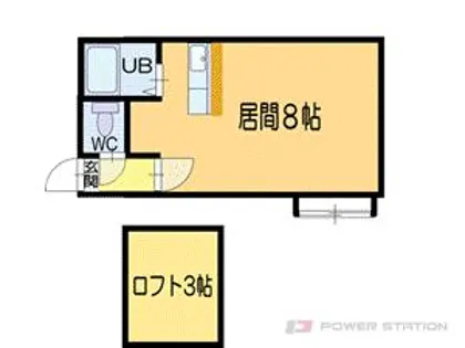アムス桜E【3階】の間取り