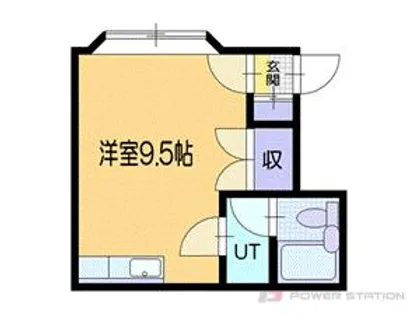 キャッスルコートS1【2階】の間取り