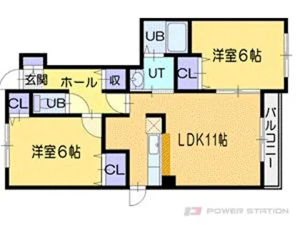 イルミオⅠ【1階】の間取り