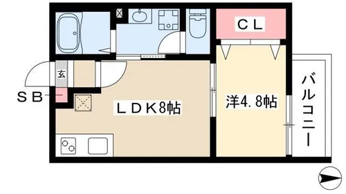 N グレイス【3階】の間取り