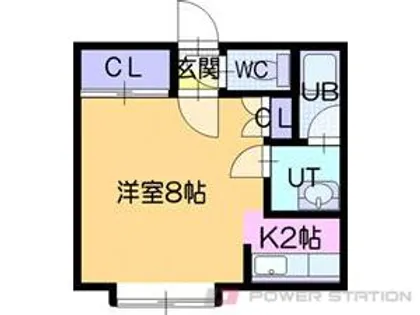 トークフラット文京台【1階】の間取り