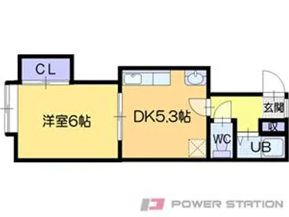 プレステージ文京台Ⅱ【2階】の間取り