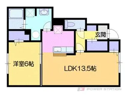 U rire(ユーリール)【1階】の間取り