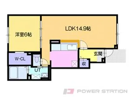 K・SヴィラⅢ【1階】の間取り