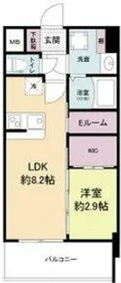 セレニテ天六ミラク【11階】の間取り