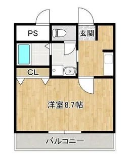 グラッツアモーレ守山【4階】の間取り