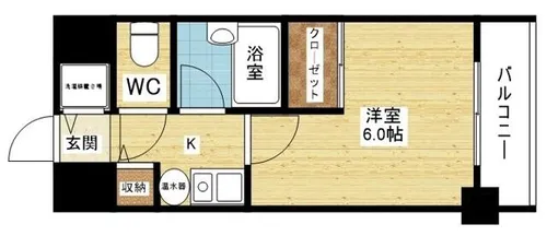 コート西中島【9階】の間取り
