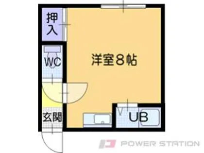 リバティハウス【1階】の間取り