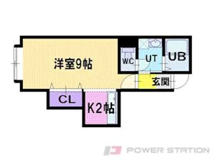 ランドマーク文京台B【2階】の間取り