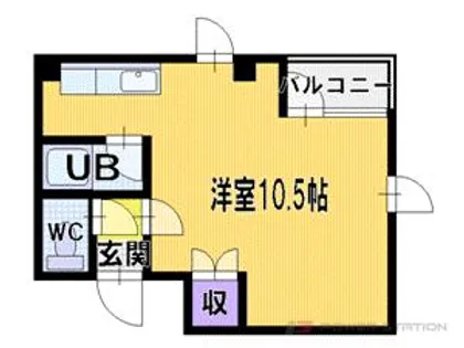 パークヒルズ文京台【4階】の間取り