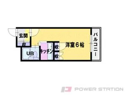カサ・デ・ミオ【3階】の間取り