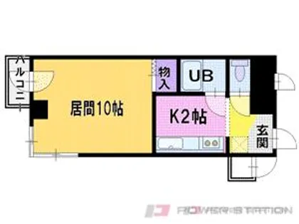 カサ・デ・ミオ【4階】の間取り