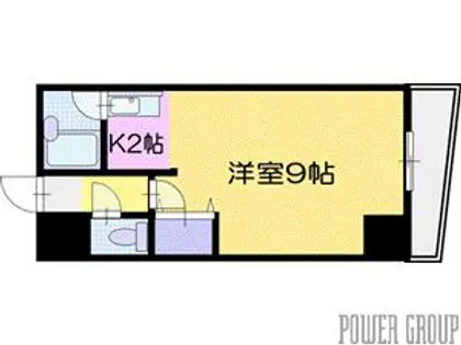 ハイコート文京台ウエスト【10階】の間取り