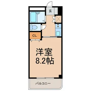 サンサクラ【2階】の間取り