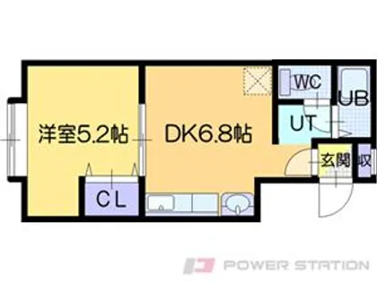 プレステージ文京台Ⅱ【2階】の間取り