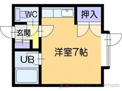 カーサーオーロックス弐番館【2階】の間取り