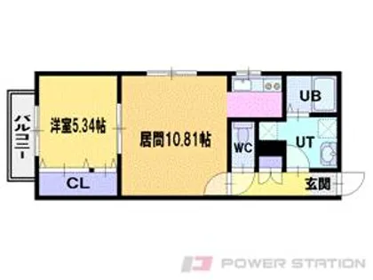 ファーストレジデンス大麻駅南口【3階】の間取り
