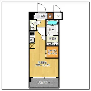 エンクレスト博多Ⅲ【11階】の間取り