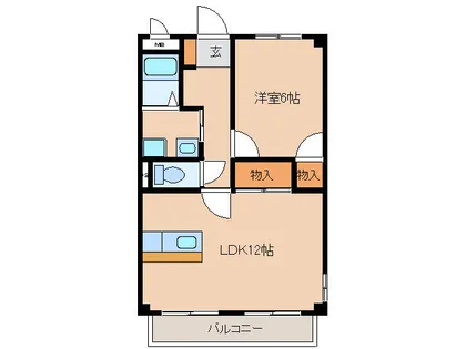 サンクレスト文津A・B【2階】の間取り