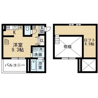 ESPACE DECORE【1階】の間取り