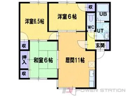 エスペランサII【1階】の間取り