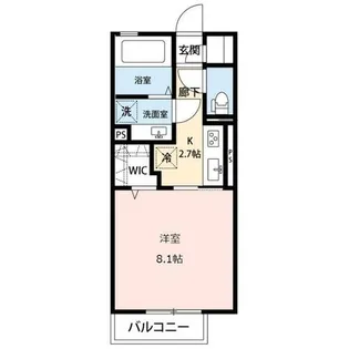 エルロンドハセガワ【2階】の間取り