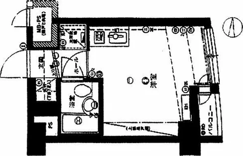 クリオ円山公園壱番館【11階】の間取り