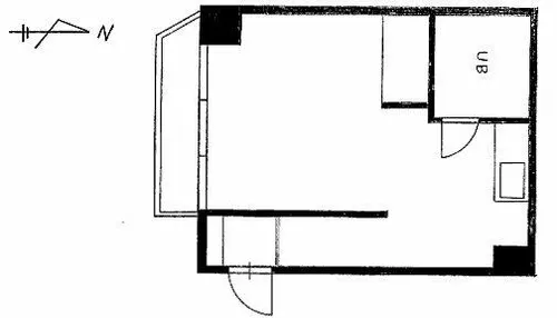 チサンマンション札幌第1【8階】の間取り