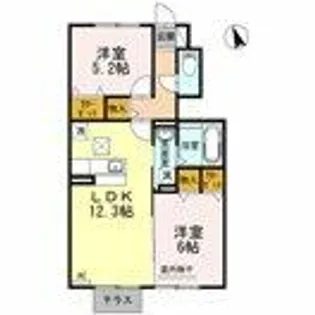 ホープM 7【1階】の間取り