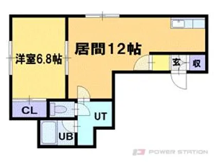 ルート5FUMI【1階】の間取り