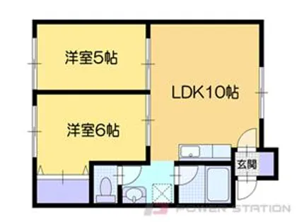 パステルハイツ【2階】の間取り