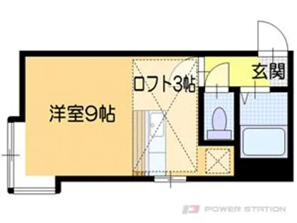 ハーバーライトI【2階】の間取り