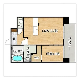 Molto Felice【703号室】の間取り