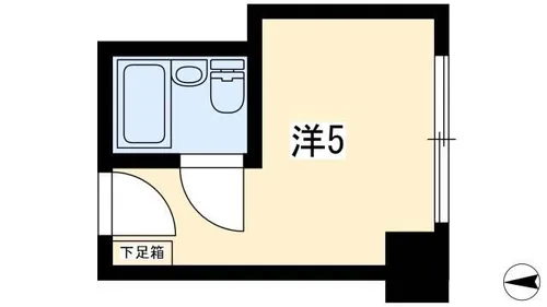 ライオンズ名古屋ビル【404号室】の間取り