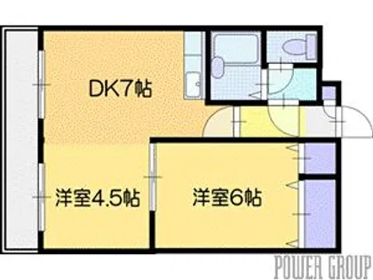 イメージ307【4階】の間取り