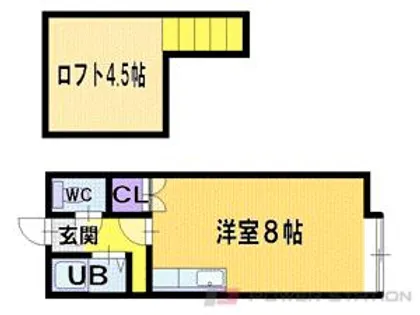 レスポアール文京台【1階】の間取り