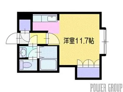 文京台レジデンスⅡ【1階】の間取り