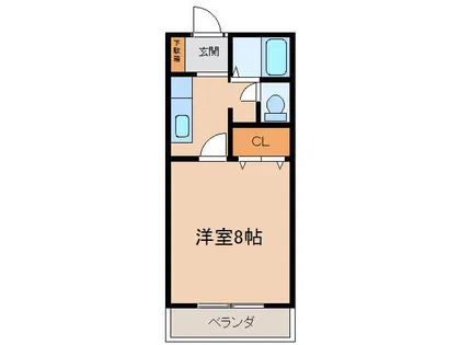 サン・friendsエル【2階】の間取り