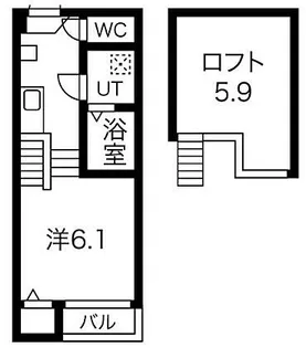 クリアス【2階】の間取り