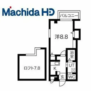 エヌエムスワサントセットイースト【4FAM号室】の間取り