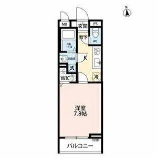 リコルテ パルファン【2階】の間取り