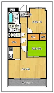 セピアコート博多南【503号室】の間取り