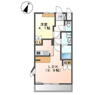 パディ ペルコルソ【2階】の間取り