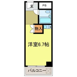 本多ビルディ【205号室】の間取り