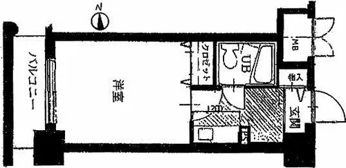 メゾン・ド・北円山【13階】の間取り